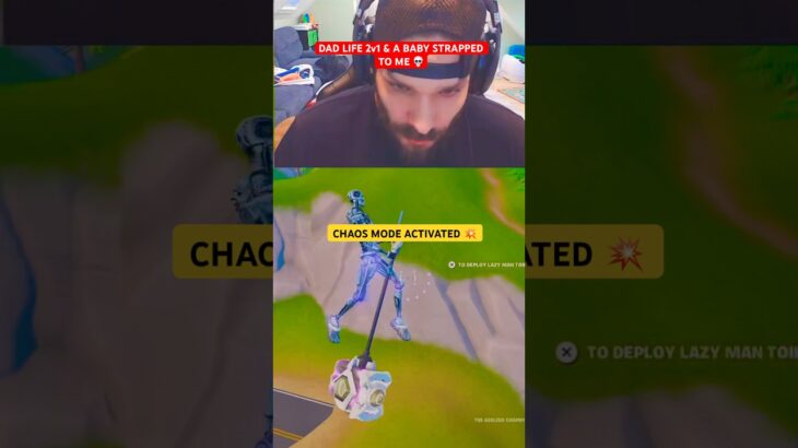 POV DAD LIFE : 2v1 SOLO With 10 HP… While Holding My Baby 😂🔥