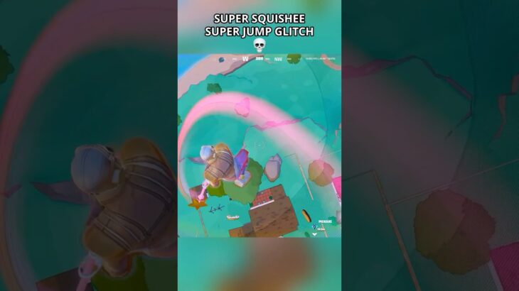 SUPER JUMP + SPEED GLITCH in Fortnite Simpsons😳 #fortnite #foryou #shortsfeed