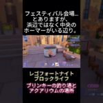 フェスティバル会場にあるアクアリウムにブリンキーを入れる #fortnite #legoxfortnite #フォートナイト #short