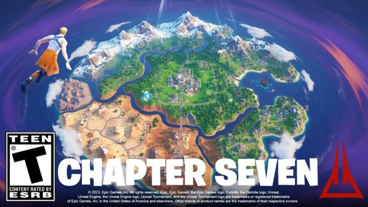 チャプター７のマップが公開された！【フォートナイト】